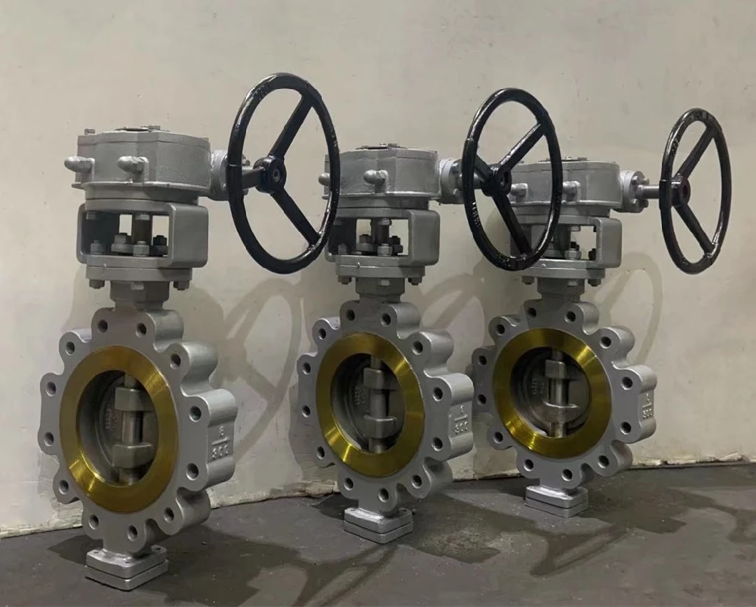 API/DIN Standard Wcb/Lcb/Lcc/CF8 Triple Offset Butterfly Valve