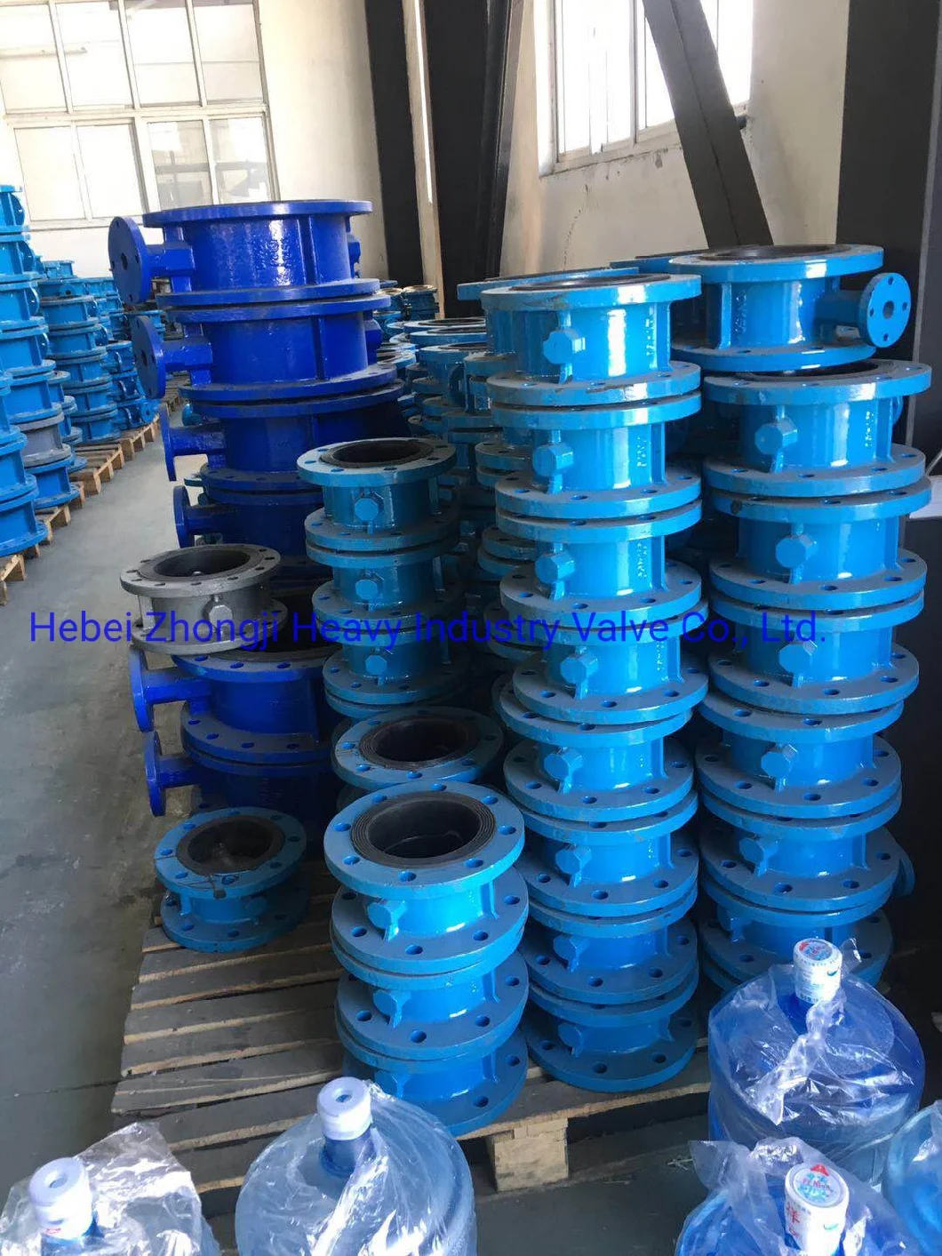 Electric Pneumatic Gear Manual Wafer Triple Offset Butterfly Valve