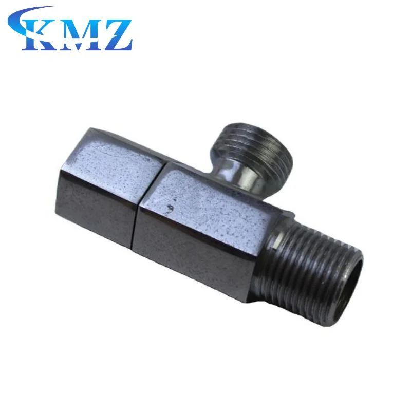 Commercial Price Angle Globe Plug Valve Brass High Quality Polished Chrome Plated Angle Valve